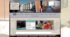 Desktop Screenshot of hotel-domicil-schoenebeck.de